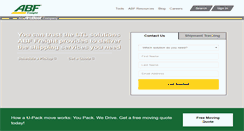 Desktop Screenshot of abfs.com