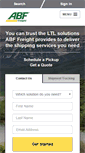 Mobile Screenshot of abfs.com